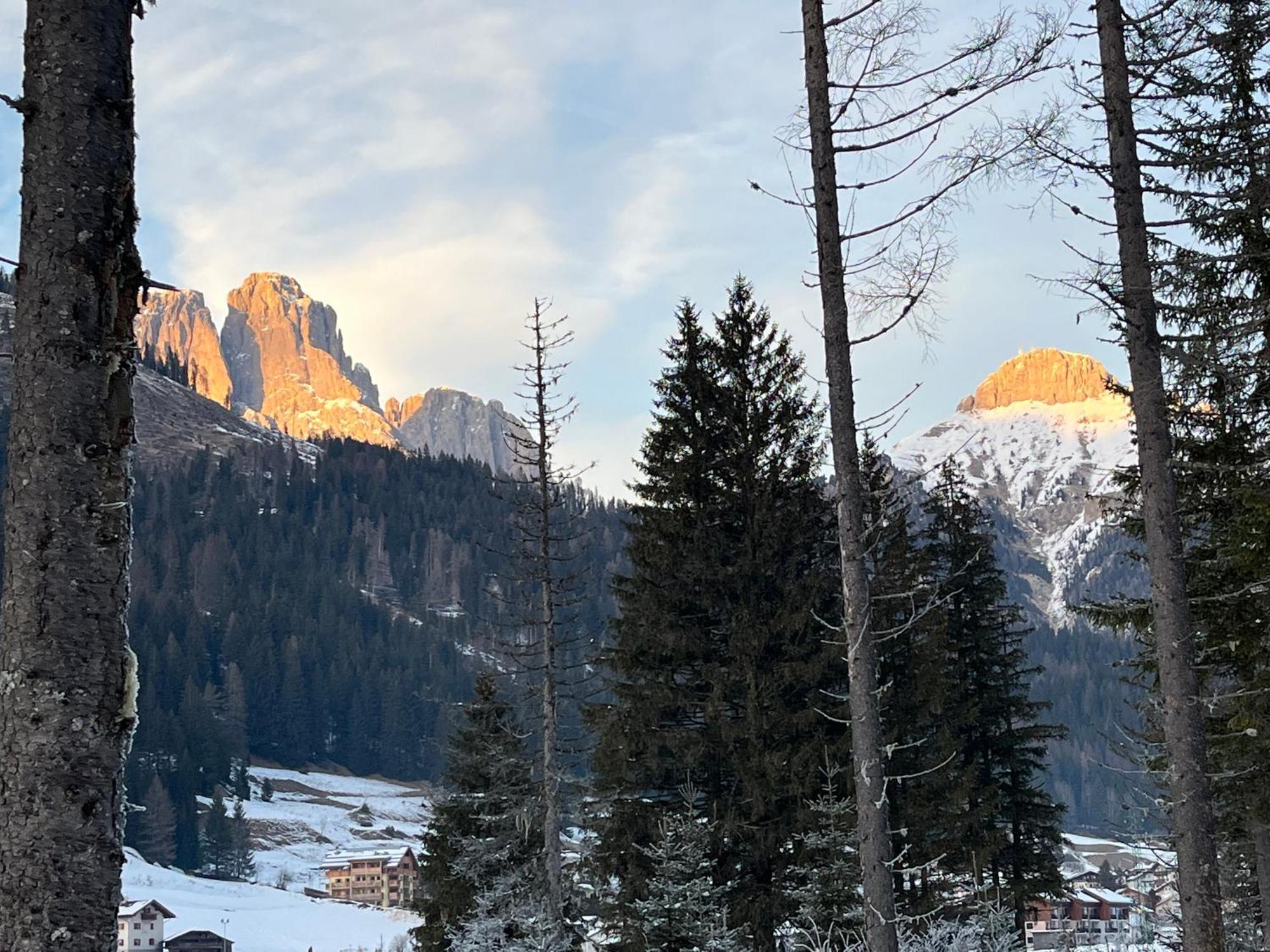 Ferienwohnung Mes Lastei Campitello di Fassa Exterior foto